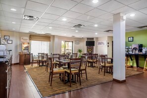 Free daily on-the-go breakfast 