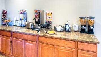 Free continental breakfast