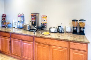 Free continental breakfast
