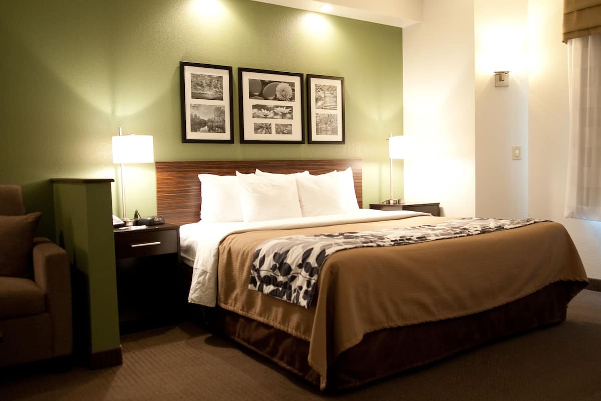 desk, blackout curtains, iron/ironing board, free cots/infant beds