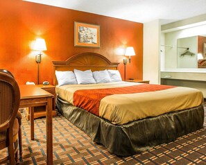Free WiFi, bed sheets, alarm clocks
