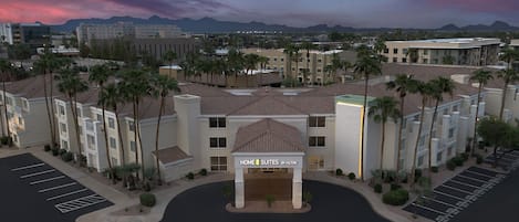 Front of property - evening/night