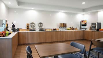 Free daily on-the-go breakfast