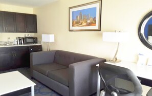 Suite, 1 King Bed | In-room safe, desk, laptop workspace, iron/ironing board - Holiday Inn Express Hotel & Suites by IHG (Lawrenceville)