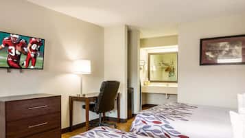 Desk, iron/ironing board, free cribs/infant beds, free WiFi