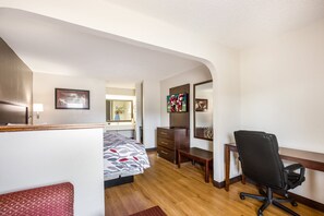 Desk, iron/ironing board, free cots/infant beds, free WiFi