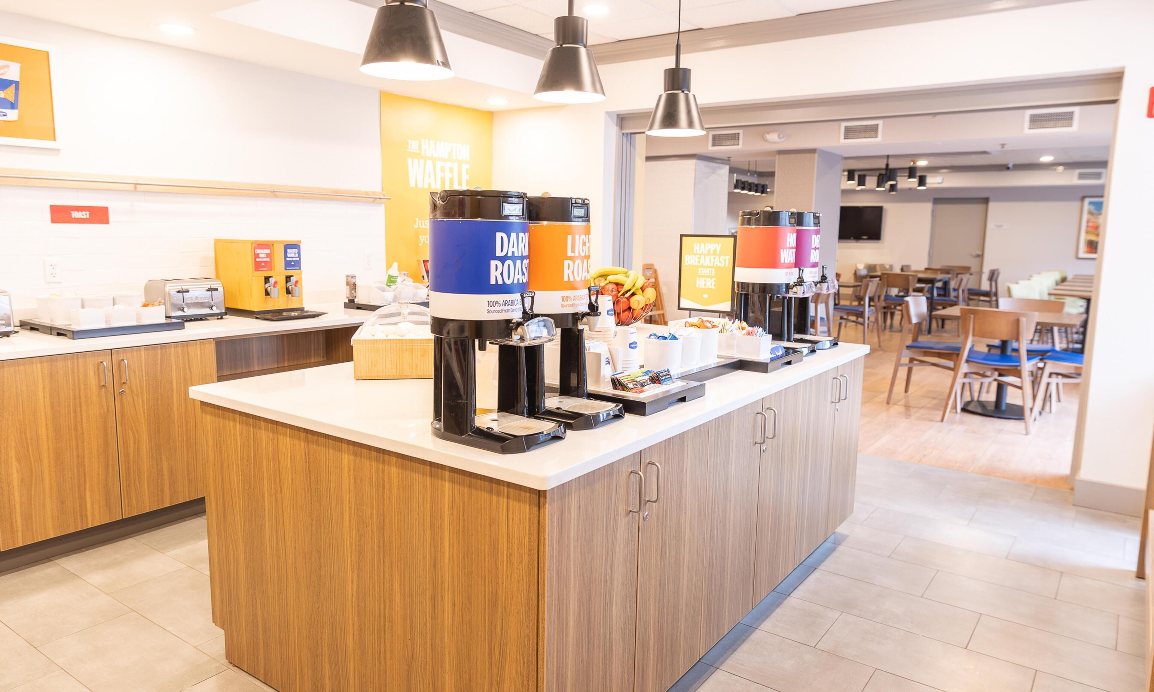 Free daily continental breakfast