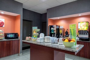 Free buffet breakfast
