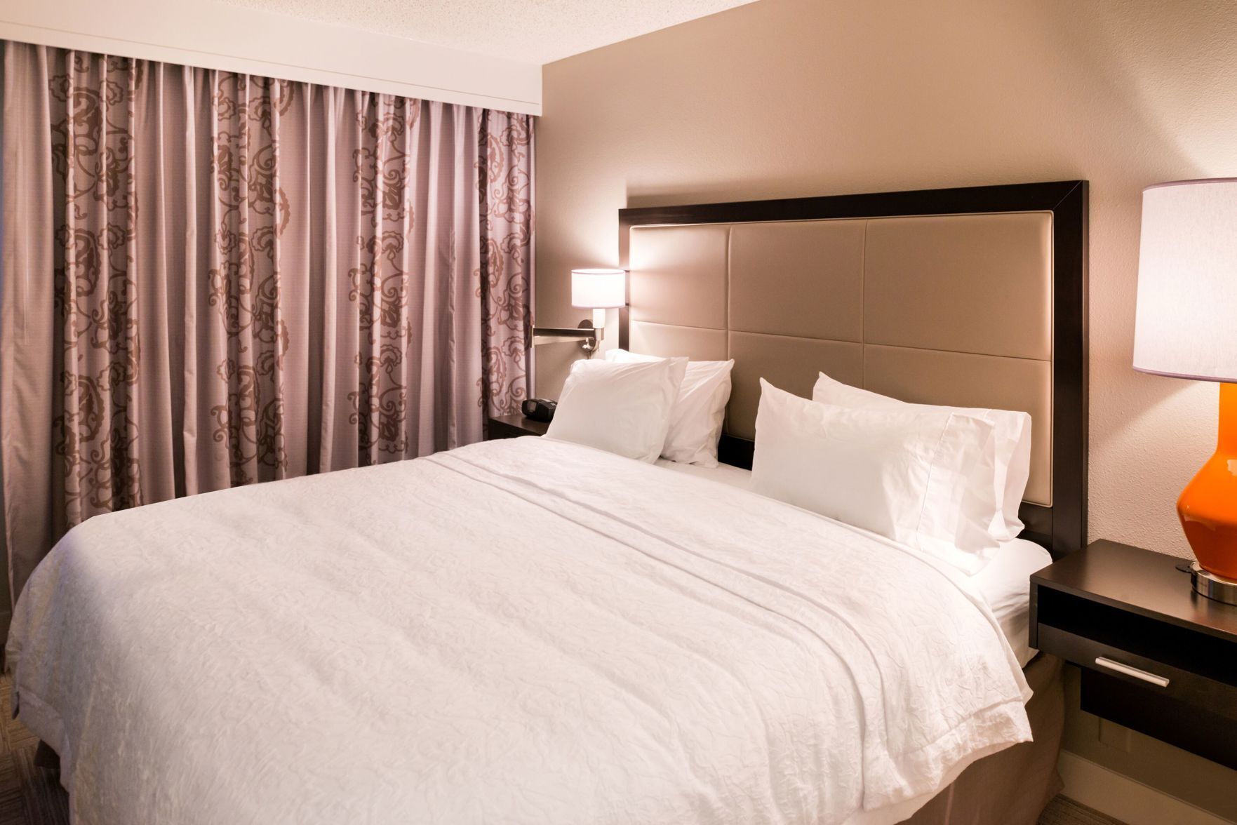 Desk, blackout drapes, iron/ironing board, free WiFi