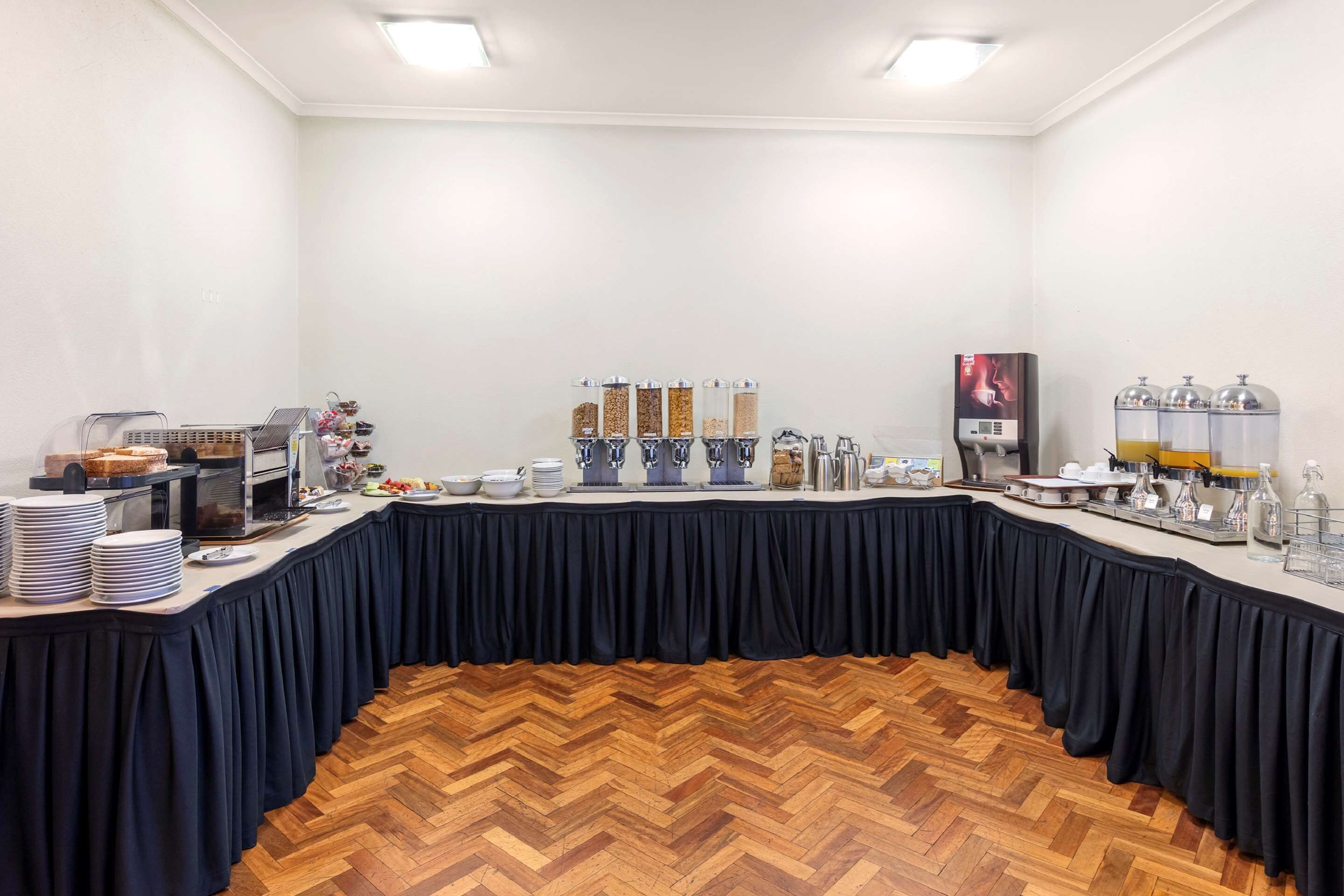 daily buffet breakfast (aud 25 per person)