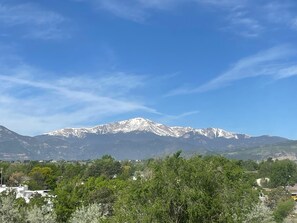 Blick auf die Berge