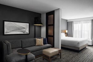 Premium bedding, down comforters, pillowtop beds, desk