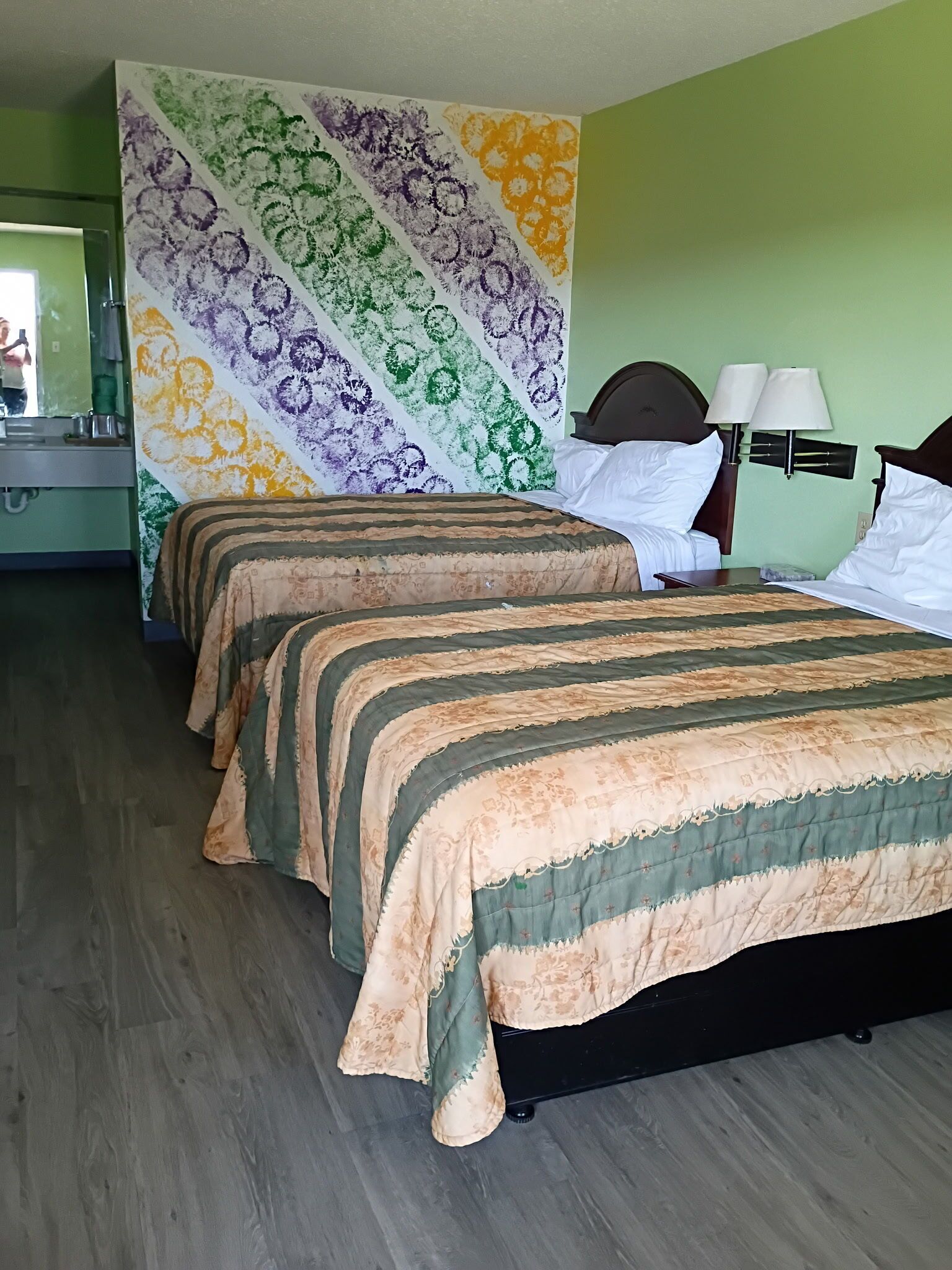 베이직 더블룸 | 다리미/다리미판, 무료 WiFi, 침대 시트, 알람 시계