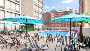 Seasonal outdoor pool