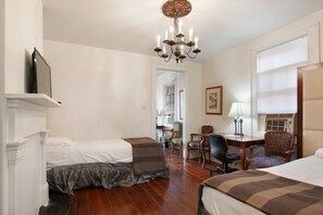 Individually decorated, individually furnished, desk, iron/ironing board - Historic Mardi Gras Inn (New Orleans)