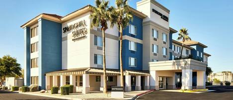 Blick von der Unterkunft