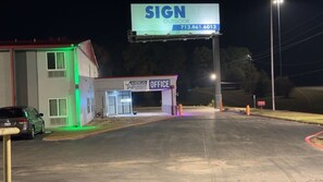 Façade de l’hébergement