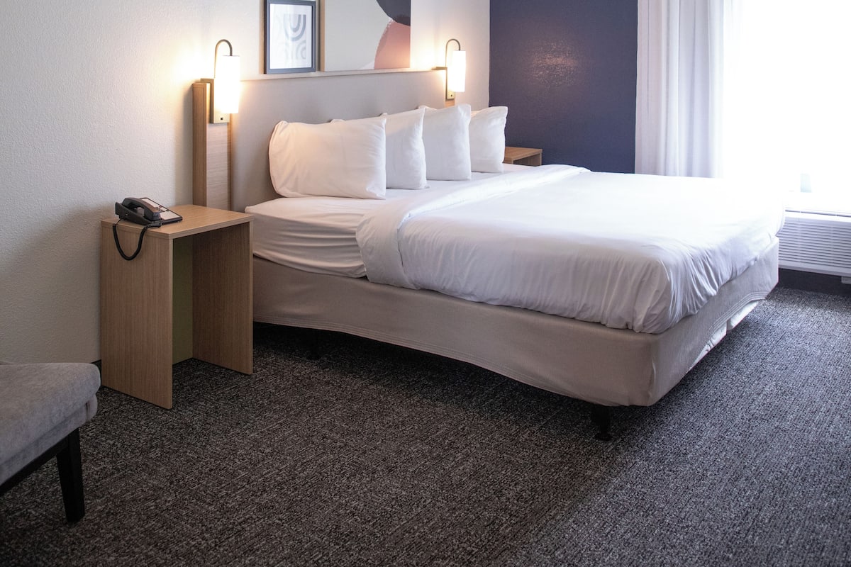 In-room safe, desk, blackout drapes, iron/ironing board