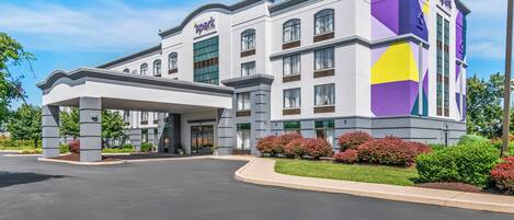 Overnatningsstedets facade