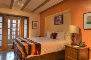 Down comforters, pillowtop beds, in-room safe, individually decorated