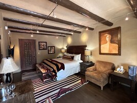 Down comforters, pillowtop beds, in-room safe, individually decorated