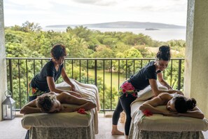 Body treatments, aromatherapy, hot stone massages, deep-tissue massages