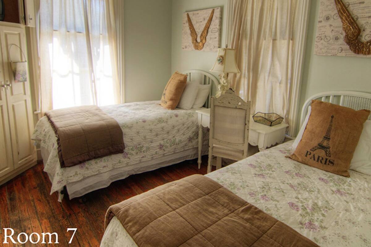 Room, 2 Single Beds | Iron/ironing board, rollaway beds, free WiFi, individually decorated