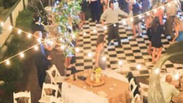 Área para banquetes al aire libre