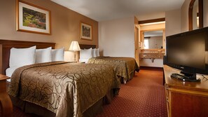Premium bedding, pillow-top beds, individually decorated