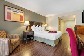 In-room safe, blackout drapes, iron/ironing board