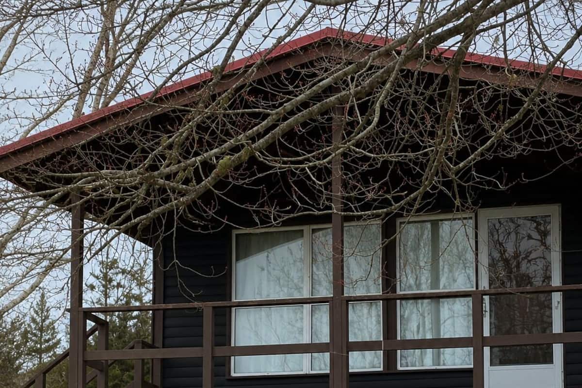 Edredón, caja de seguridad en la habitación y cortinas blackout