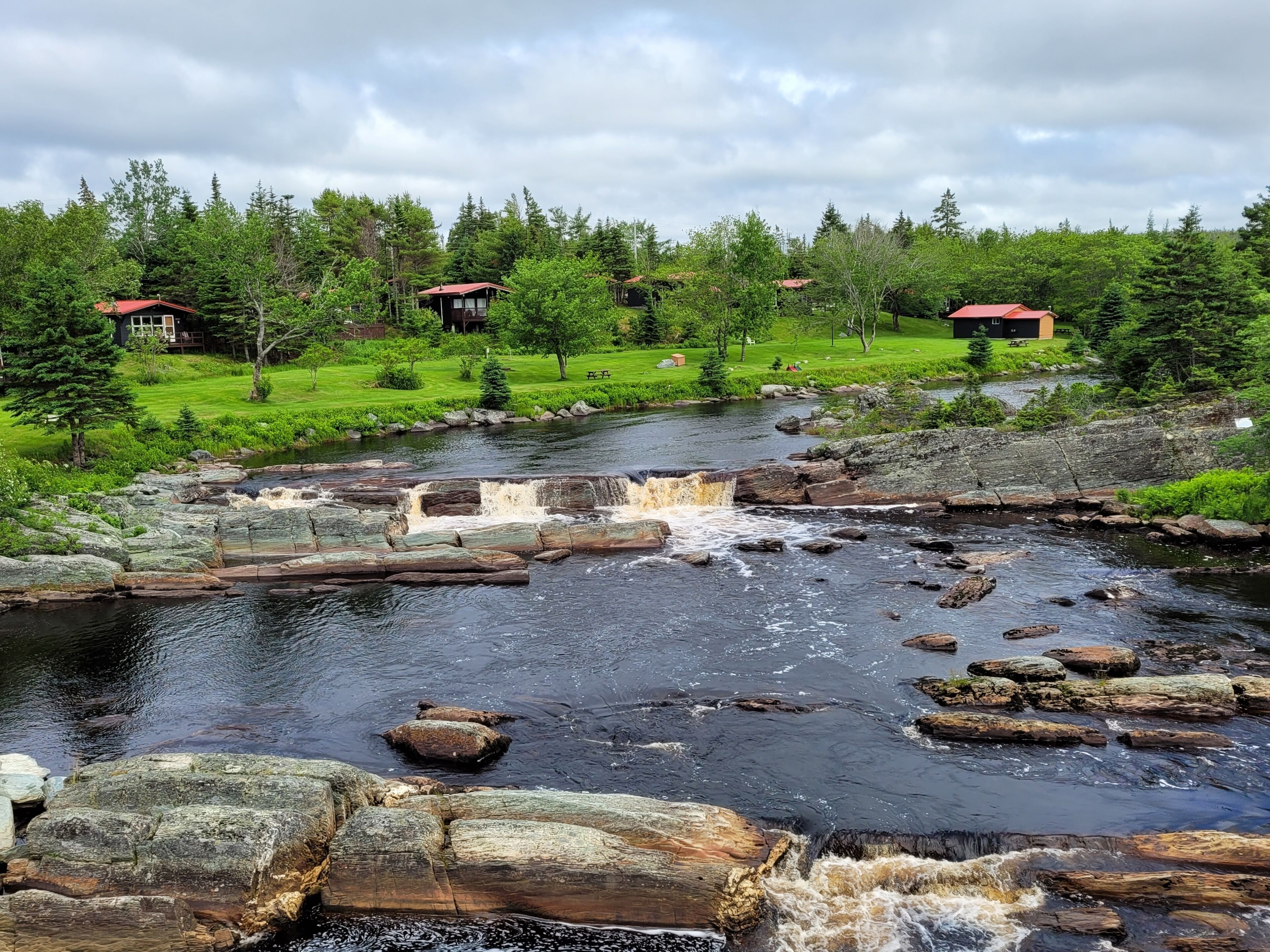 Classic Chalet, 1 Queen Bed, Fireplace, River View | Down duvets, in-room safe, blackout curtains, iron/ironing board