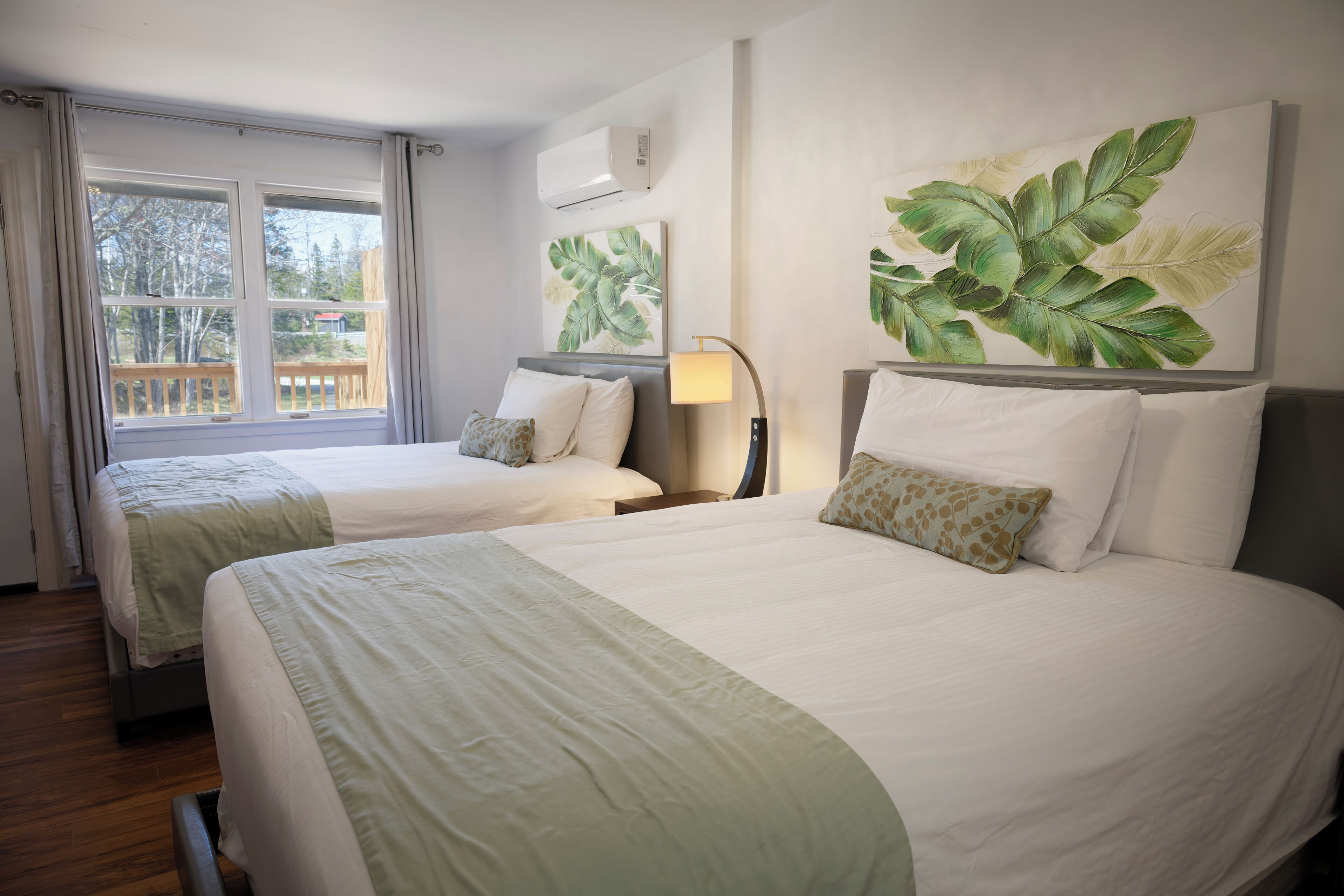 Down duvets, in-room safe, blackout curtains, iron/ironing board