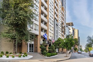 Façade de l’hébergement