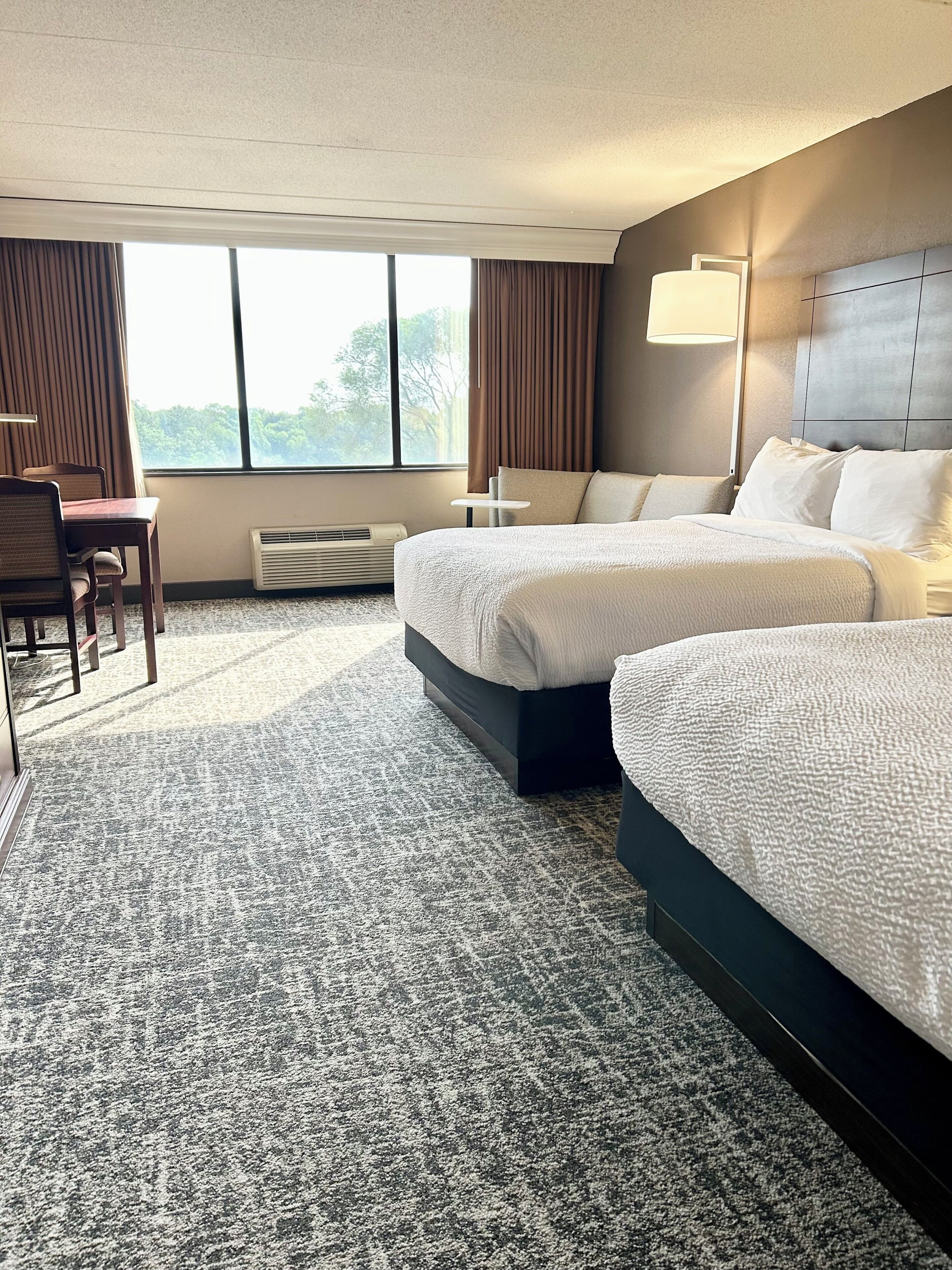 Traditional Room, 1 King Bed, Non Smoking, Refrigerator & Microwave | Pillowtop beds, desk, laptop workspace, blackout drapes
