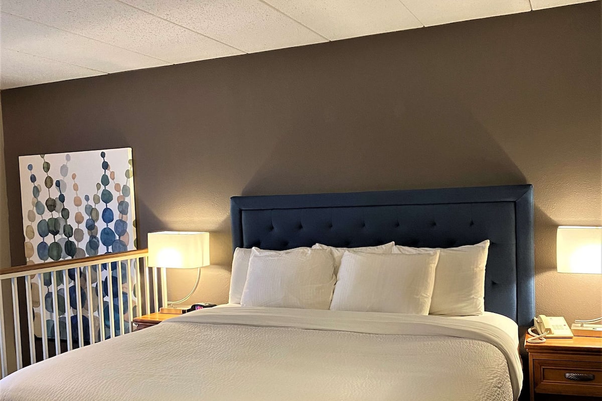 Suite, Multiple Beds, Non Smoking, Refrigerator & Microwave | Pillowtop beds, desk, laptop workspace, blackout drapes