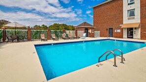 Seasonal outdoor pool