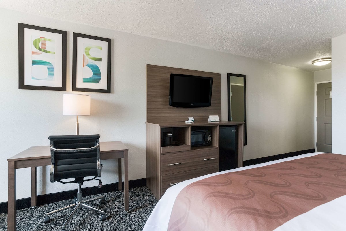Chambre Standard, 1 très grand lit, non-fumeurs | Bureau, lits bébé (gratuits), Wi-Fi gratuit, draps fournis
