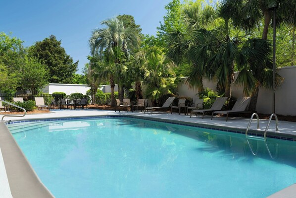 Seasonal outdoor pool