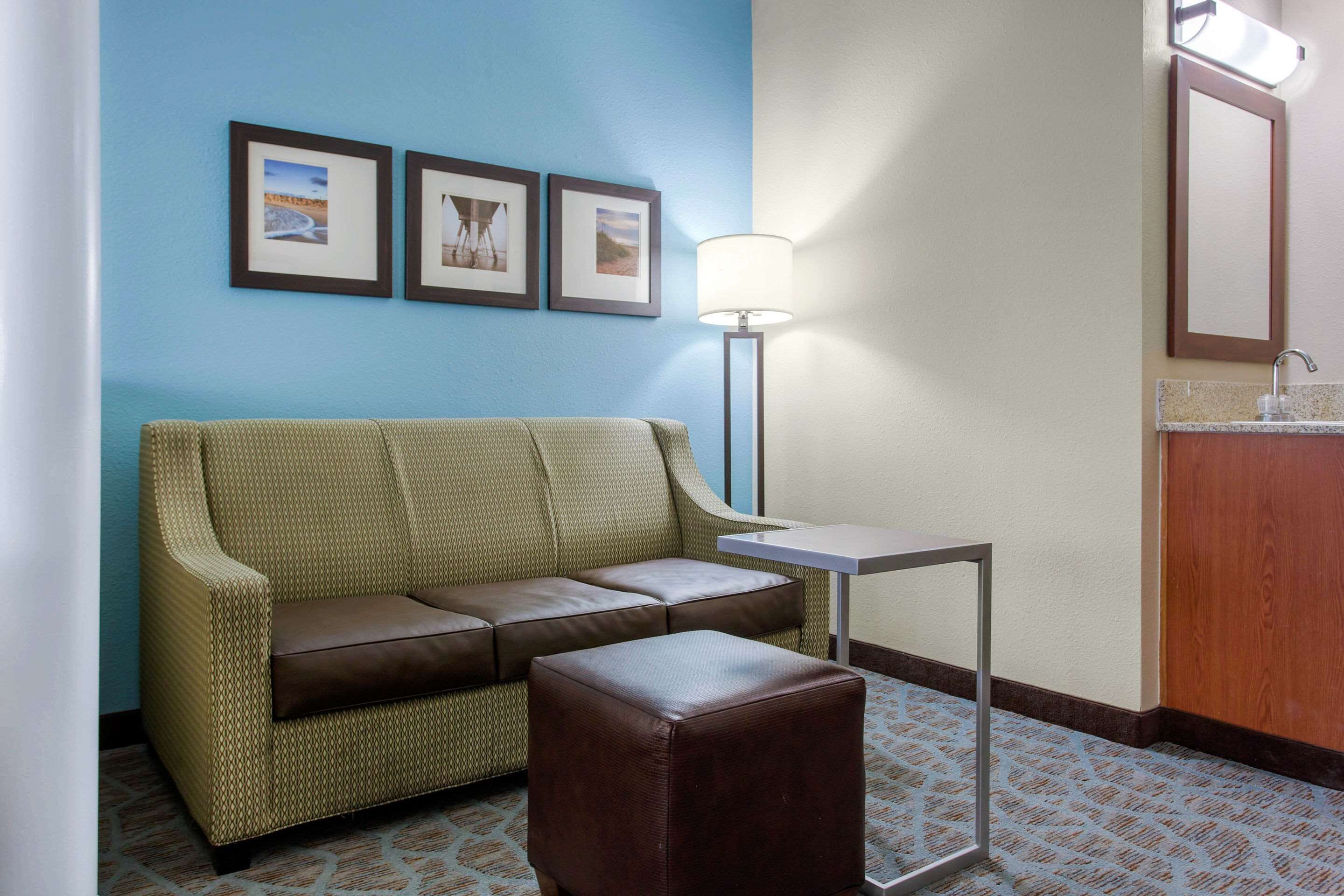 suite, 2 queen beds, non smoking | pillow-top beds, desk, laptop workspace, blackout curtains