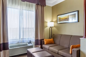 Suite, 1 King Bed with Sofa bed, Non Smoking (1 Person Sofa Bed) | Desk, iron/ironing board, free cots/infant beds, rollaway beds