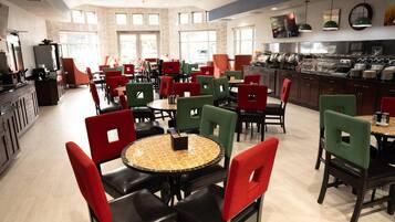 Free daily self-serve breakfast