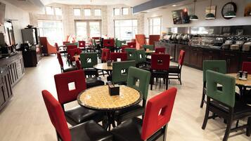 Free daily self-serve breakfast