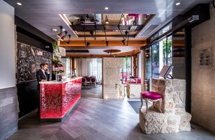 Sala de estar en el lobby