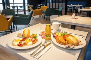 Kontinental morgenmad hver dag mod et gebyr
