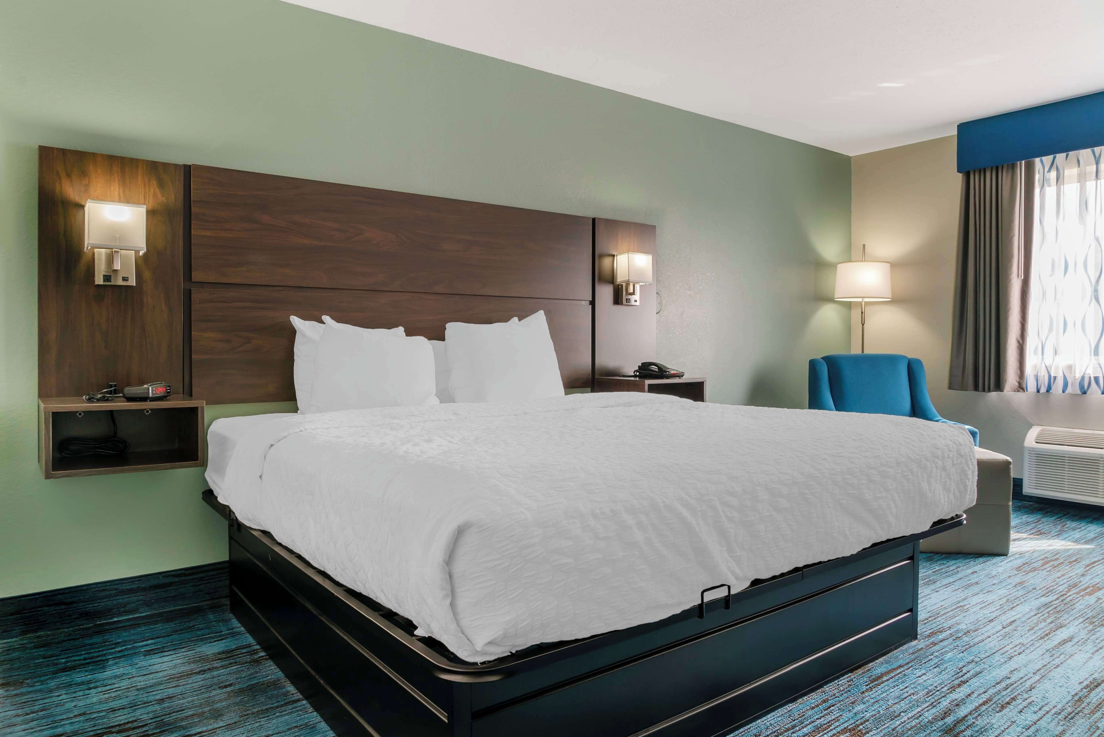 standard room, 1 king bed, non smoking, refrigerator | 1 bedroom, individually furnished, desk, blackout curtains