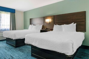 Standard Room, 2 Queen Beds, Non Smoking, Refrigerator | Individually furnished, desk, blackout drapes, iron/ironing board - Best Western Clare Hotel (Clare)