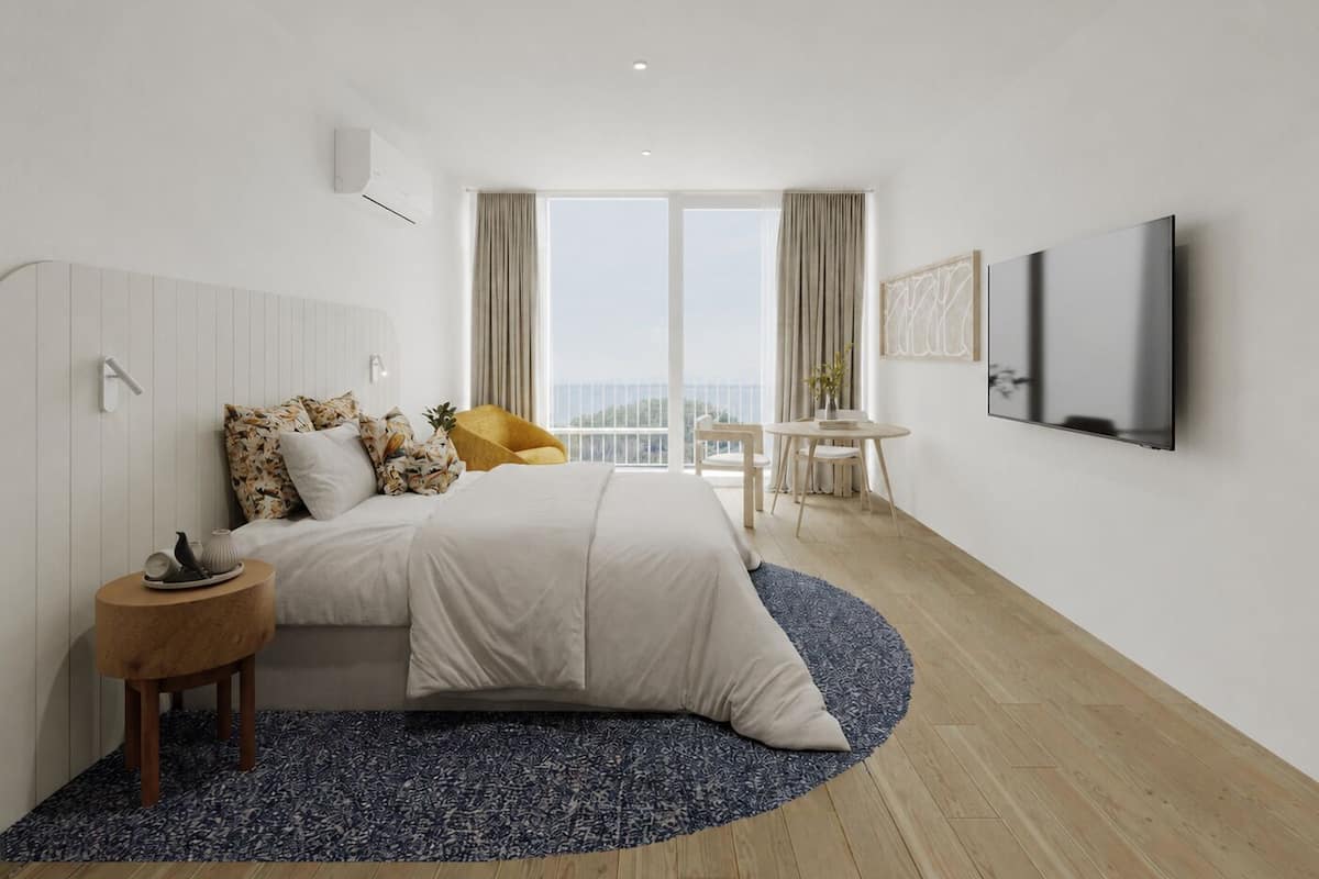 Deluxe Double or Twin Room, Ocean View | WiFi (free), bed sheets