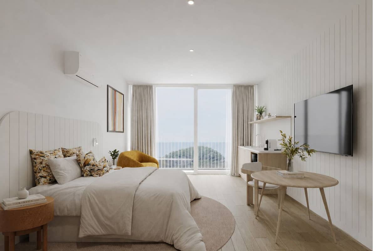 Signature Studio Suite, Ocean View | WiFi (free), bed sheets