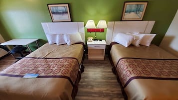Desk, iron/ironing board, rollaway beds, free WiFi